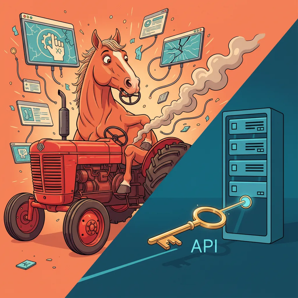 Stop Teaching Horses To Drive Tractors