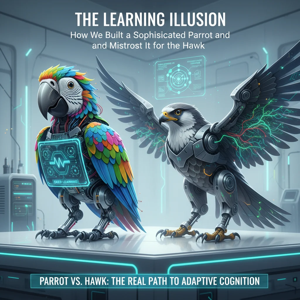The Learning Illusion - How We Built a Sophisticated Parrot and Mistook It for a Hawk